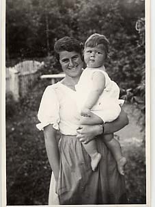 Portrait von Ilse Mintz: Ilse Schüller-Mintz mit Tochter Gabriele, 1932 (1932)
